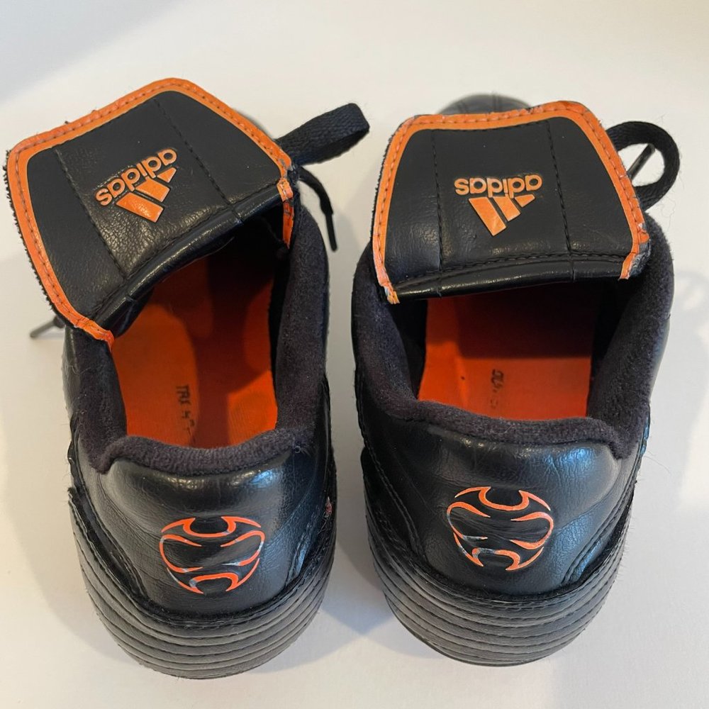 ADIDAS TELSTAR TRX HG J Soccer Cleats - Size 4.5Y – Black White Orange 463288 - Picture 3 of 8